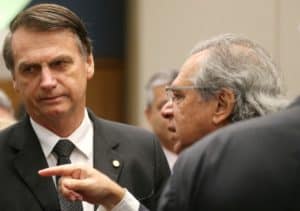 Bolsonaro e Paulo Guedes