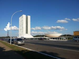 Foto panorâmica de Brasília