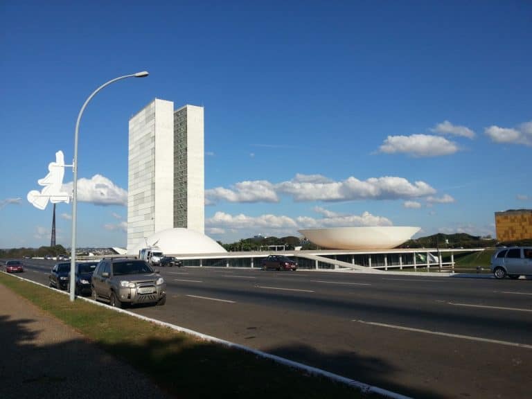 Foto panorâmica de Brasília