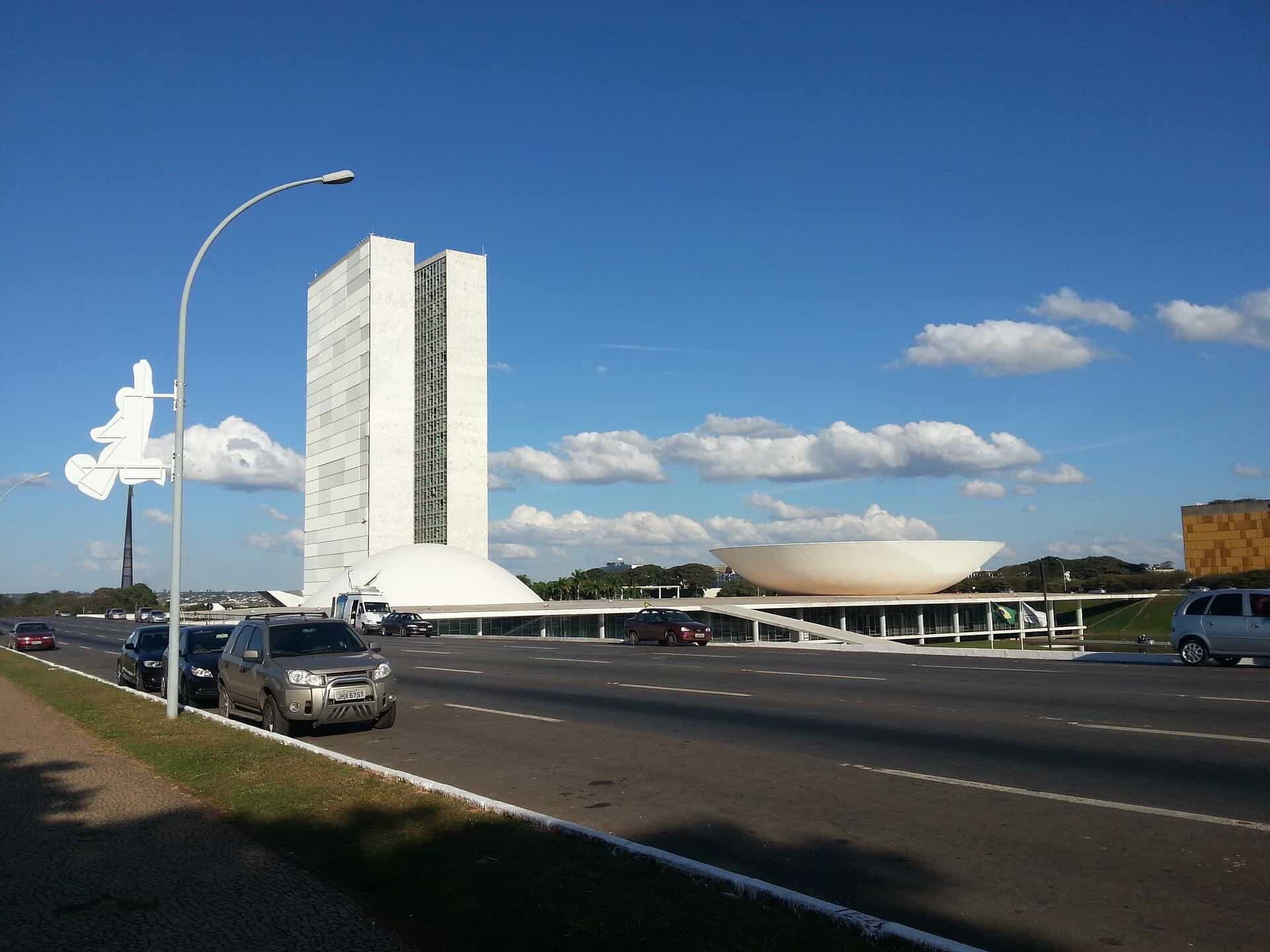Foto panorâmica de Brasília