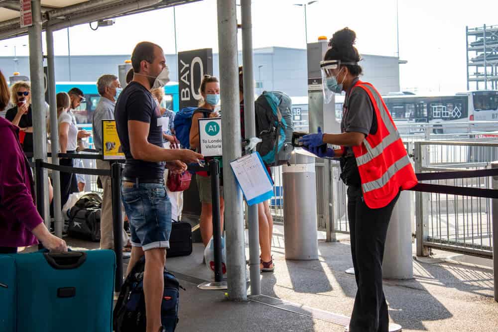 Aeroporto UK restrições