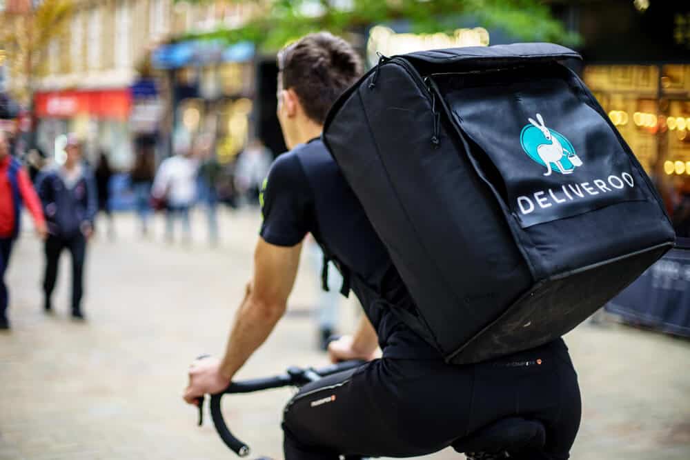 Deliveroo (ROO) símbolo - Levante Investimentos