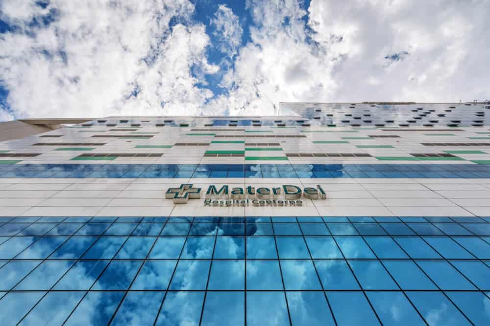 Mater Dei - Entrada de Hospital em Belo Horizonte