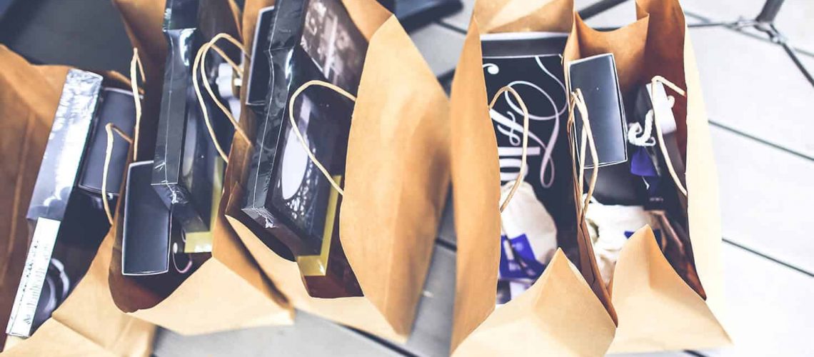 Levante Ideias - Brown Shopping Bags